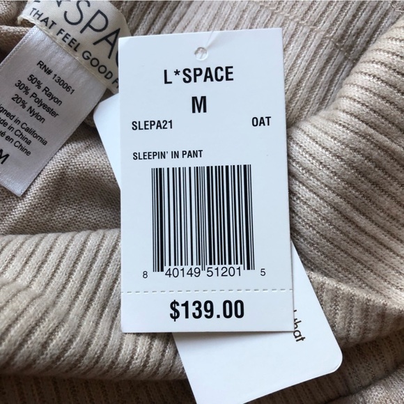 L Space Sleepin’ In Pant Joggers Size Medium - Picture 11 of 13